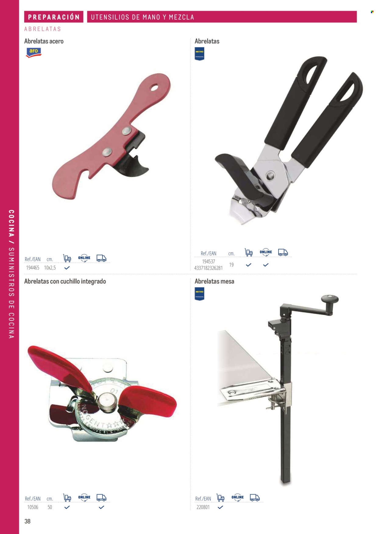 Folleto Makro. Página 38