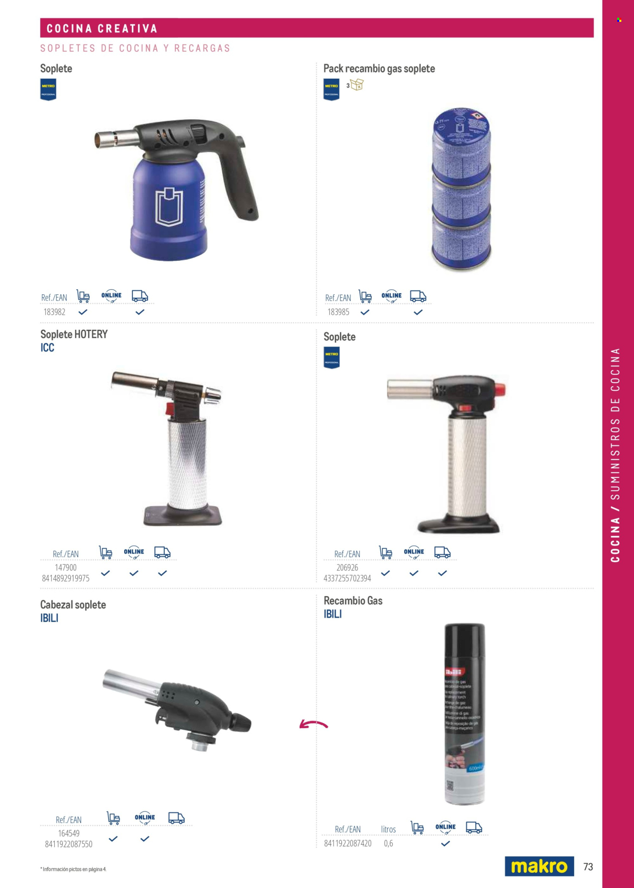 Folleto Makro. Página 73