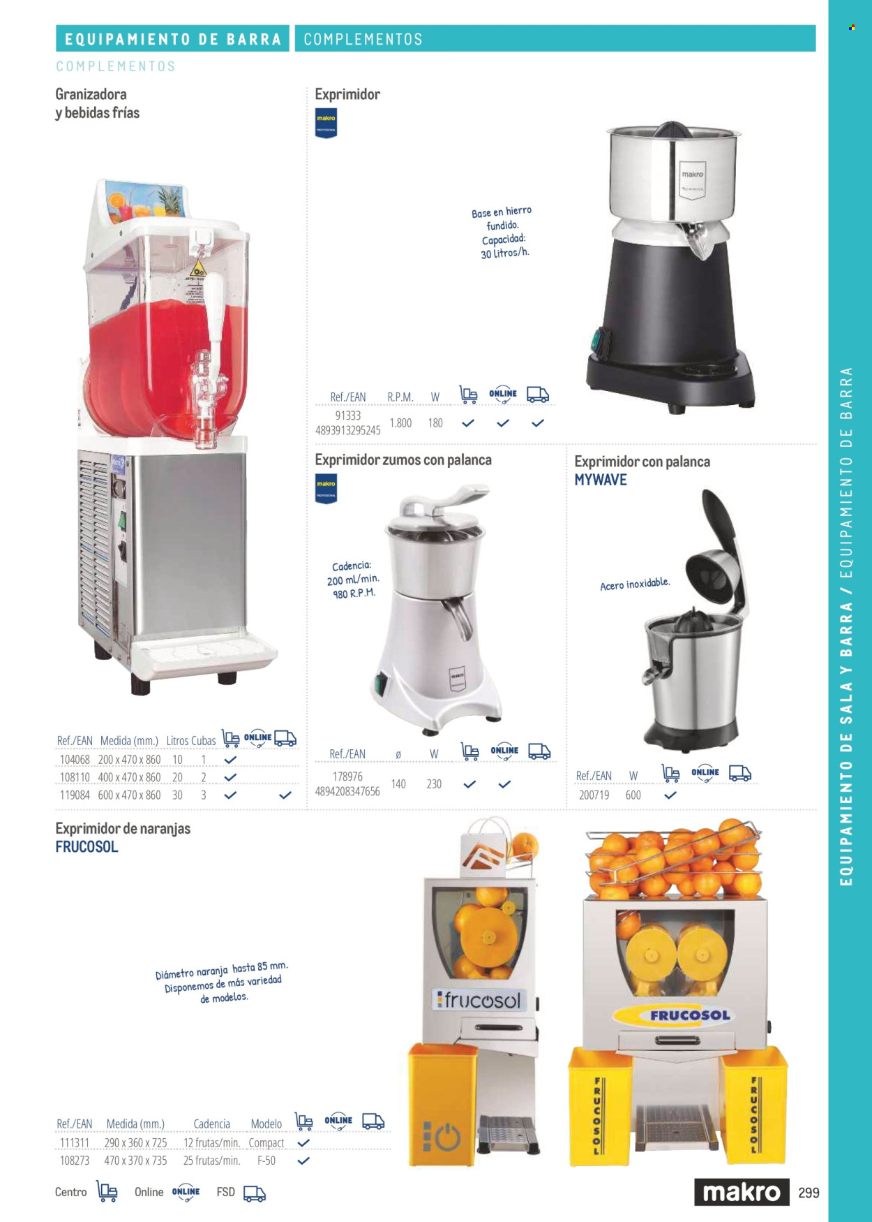 Folleto Makro. Página 299