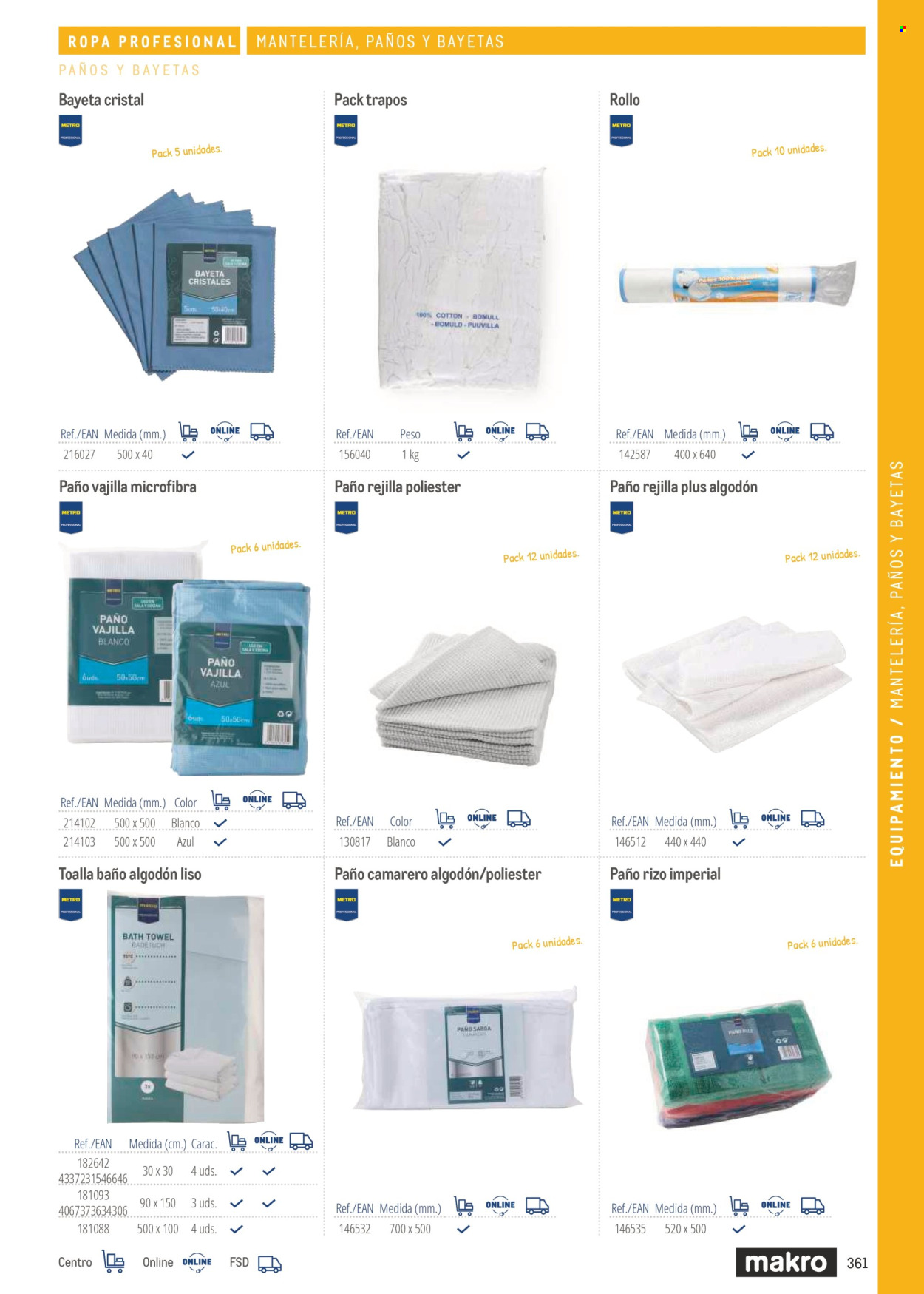 Folleto Makro. Página 361
