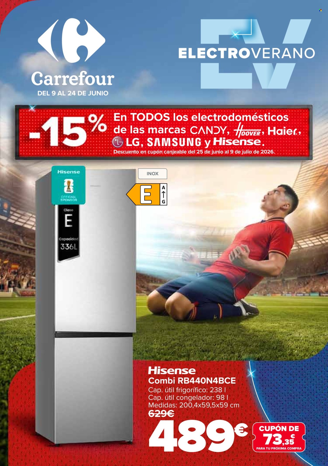 Folleto Carrefour - 09/06/26 - 24/06/26. Página 1