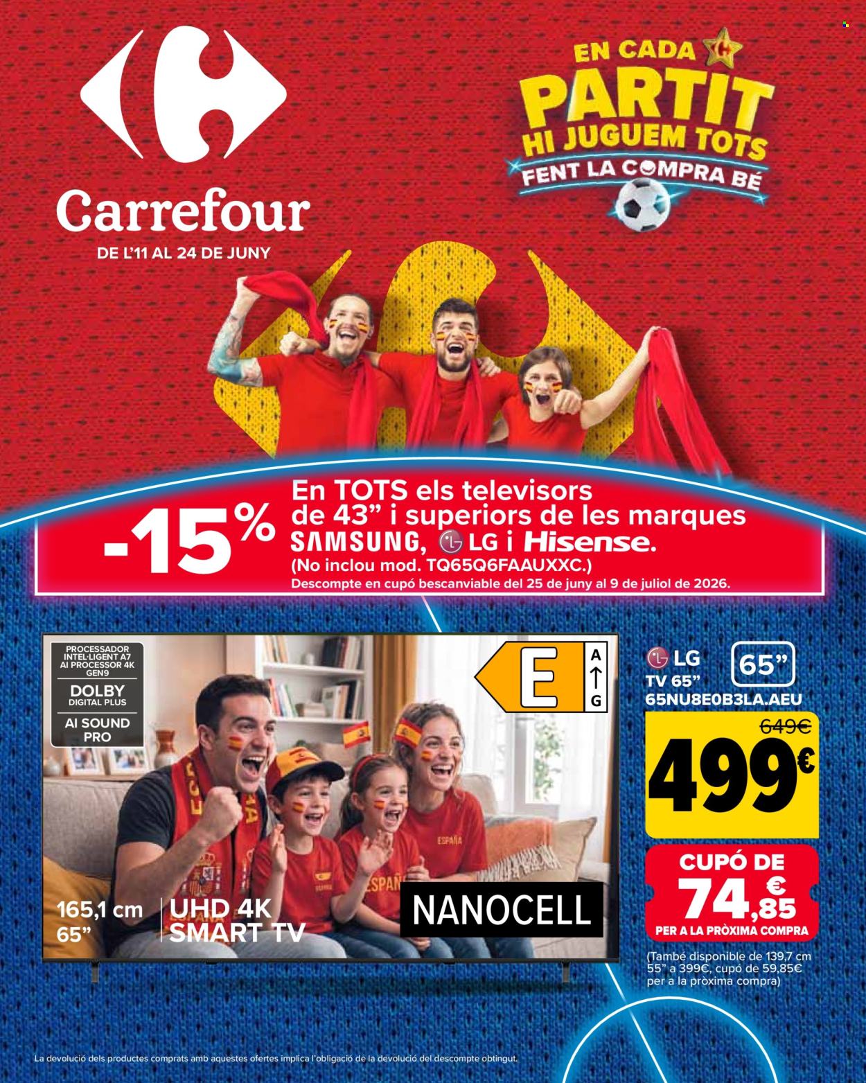 Folleto Carrefour - 11/06/26 - 24/06/26. Página 1