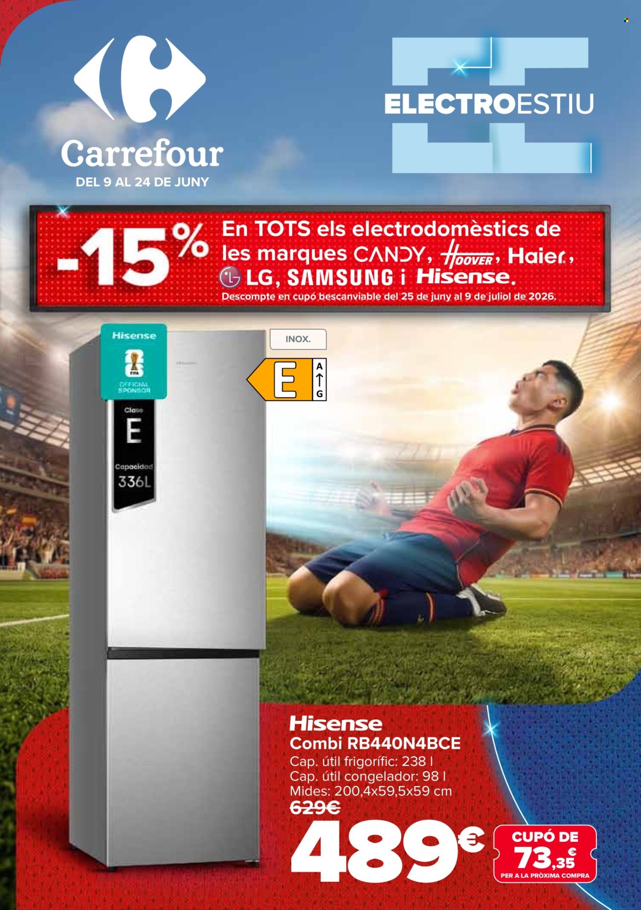 Folleto Carrefour - 09/06/26 - 24/06/26. Página 1