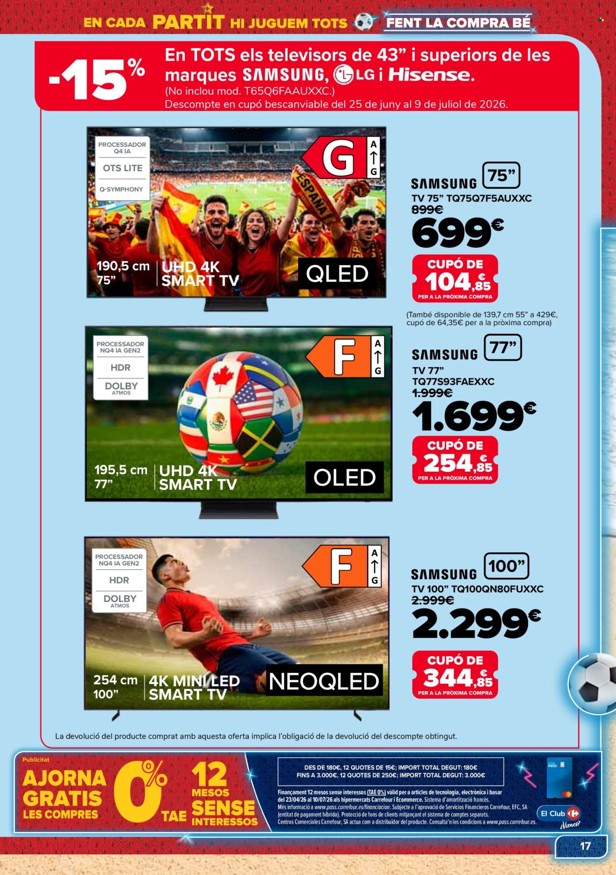 Folleto Carrefour - 09/06/26 - 24/06/26. Página 17