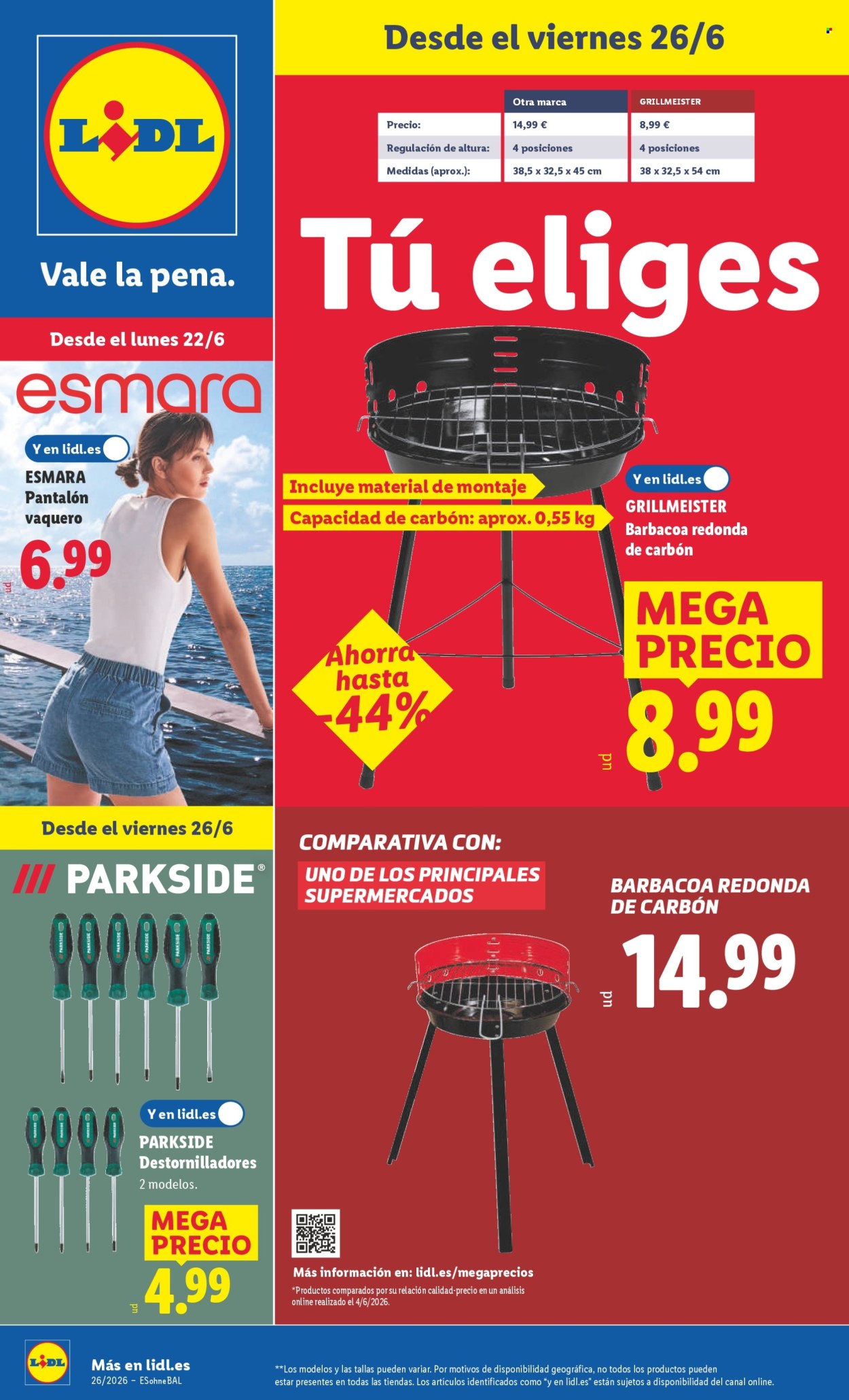 Folleto Lidl - 22/06/26 - 28/06/26. Página 1