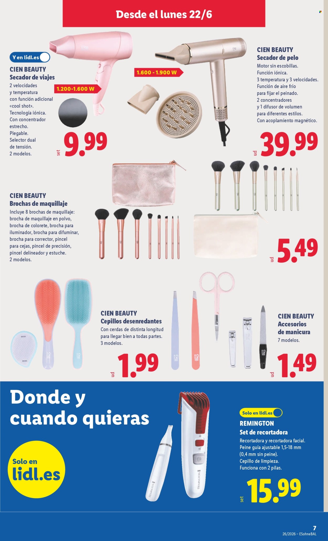 Folleto Lidl - 22/06/26 - 28/06/26. Página 23