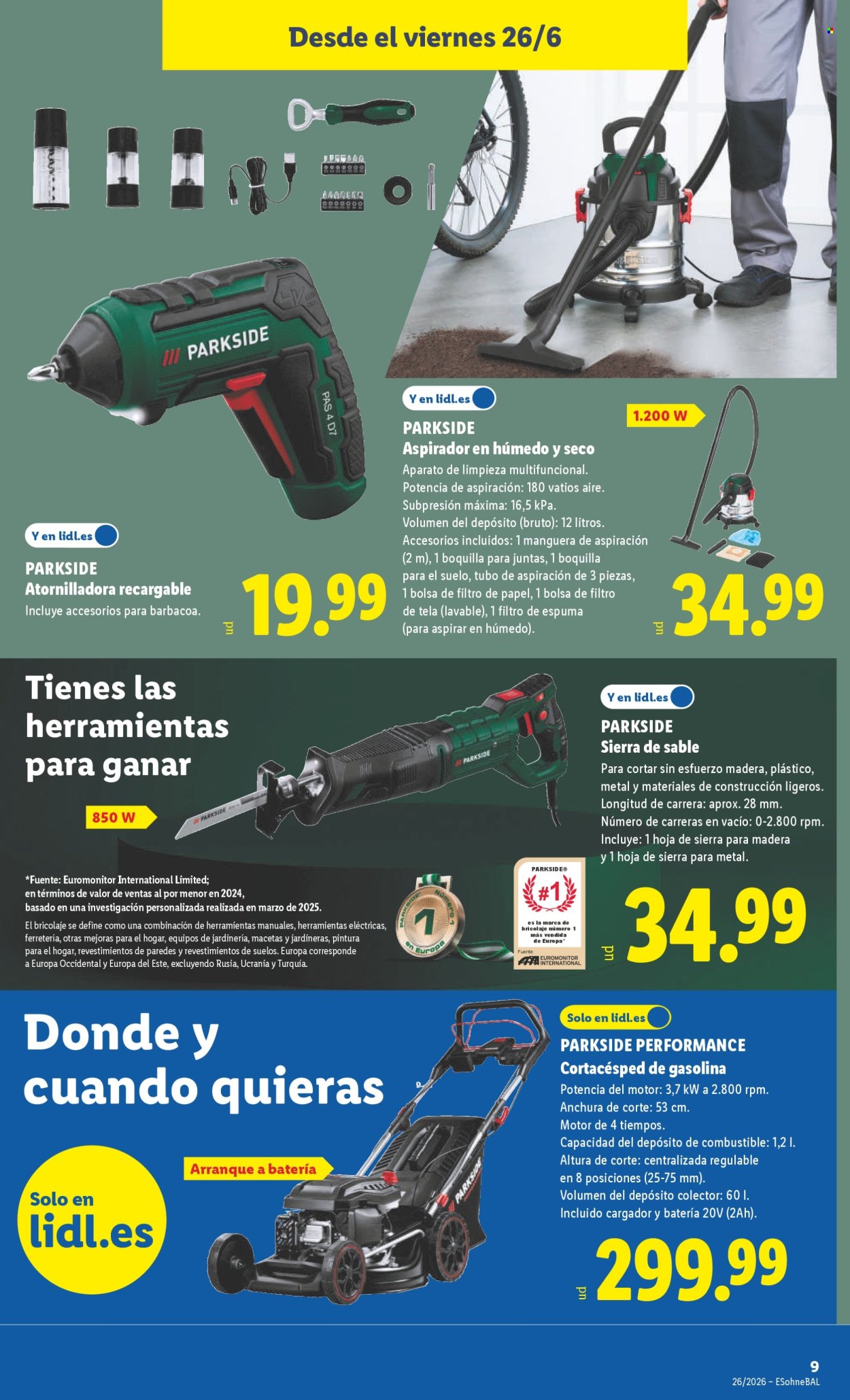 Folleto Lidl - 22/06/26 - 28/06/26. Página 25