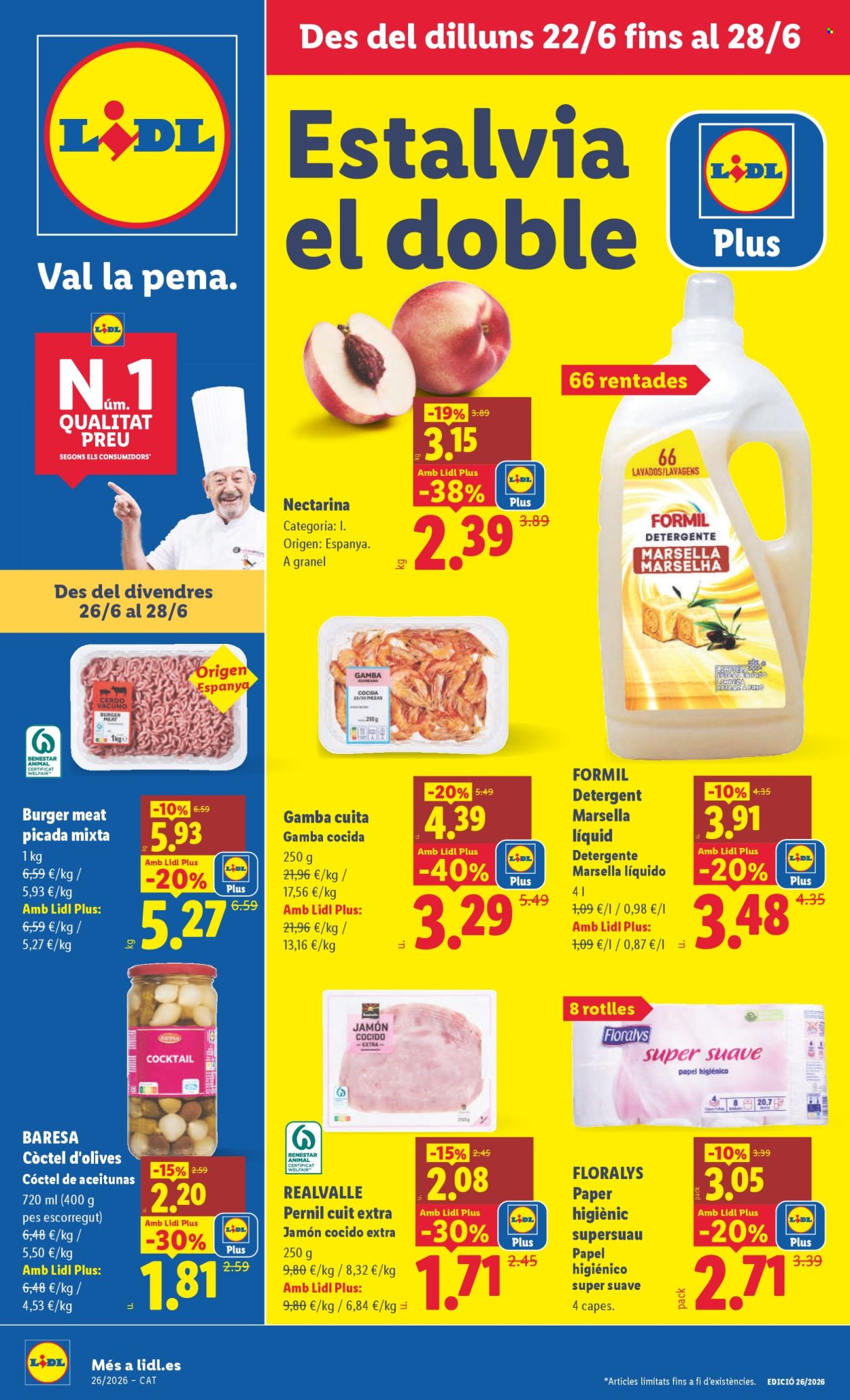 Folleto Lidl - 22/06/26 - 28/06/26. Página 1
