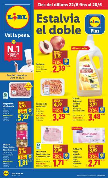 Folleto actual Lidl - 22/06/26 - 28/06/26.