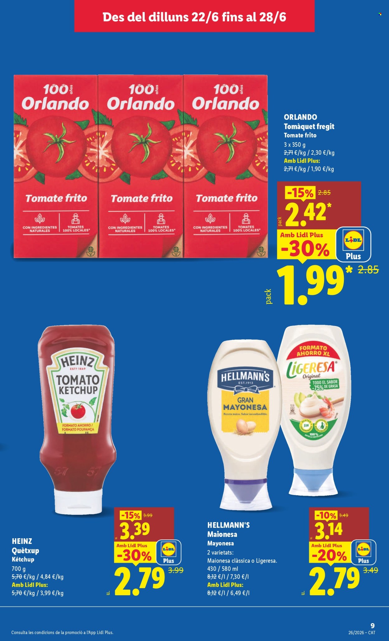 Folleto Lidl - 22/06/26 - 28/06/26. Página 9