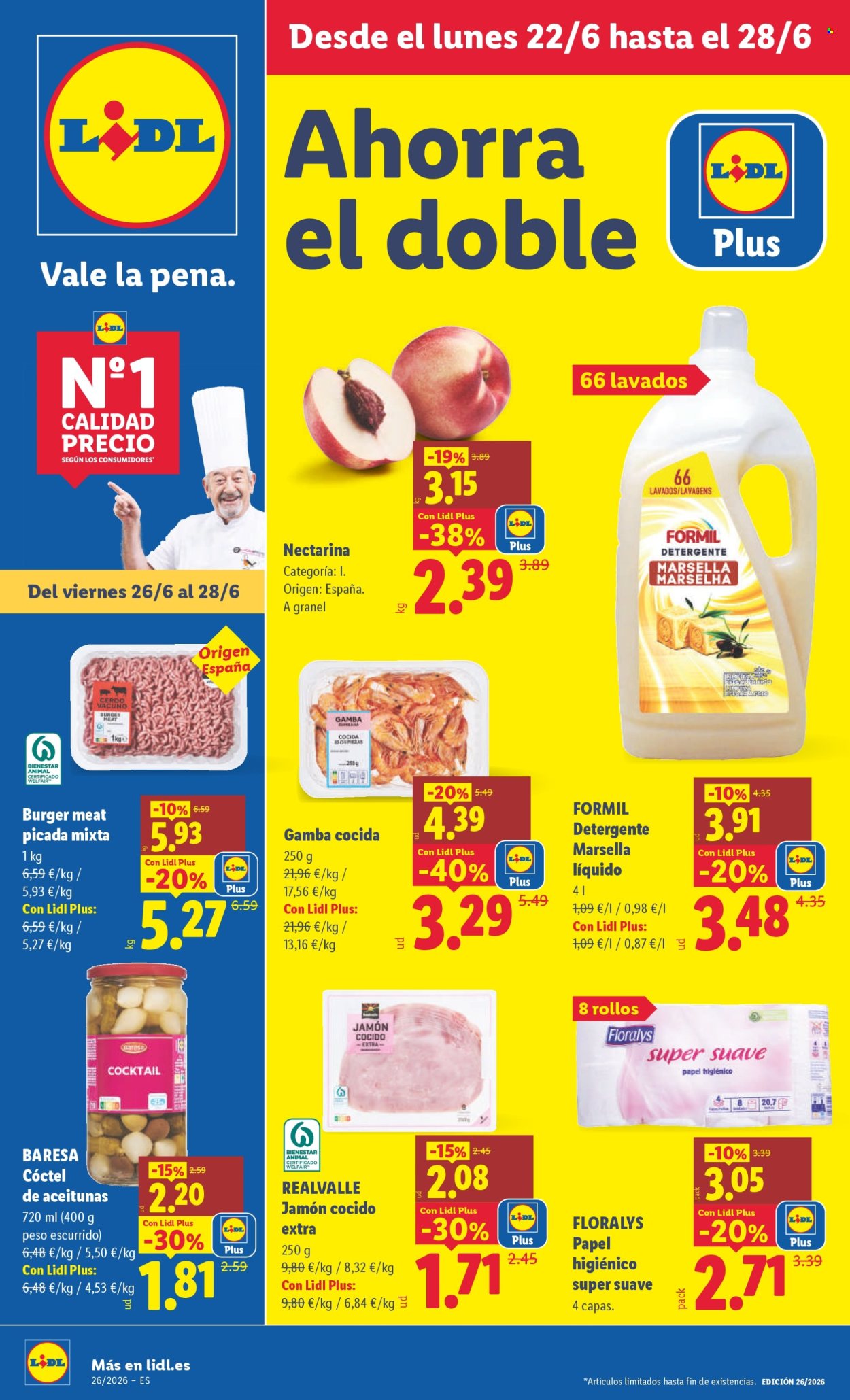 Folleto Lidl - 22/06/26 - 28/06/26. Página 1