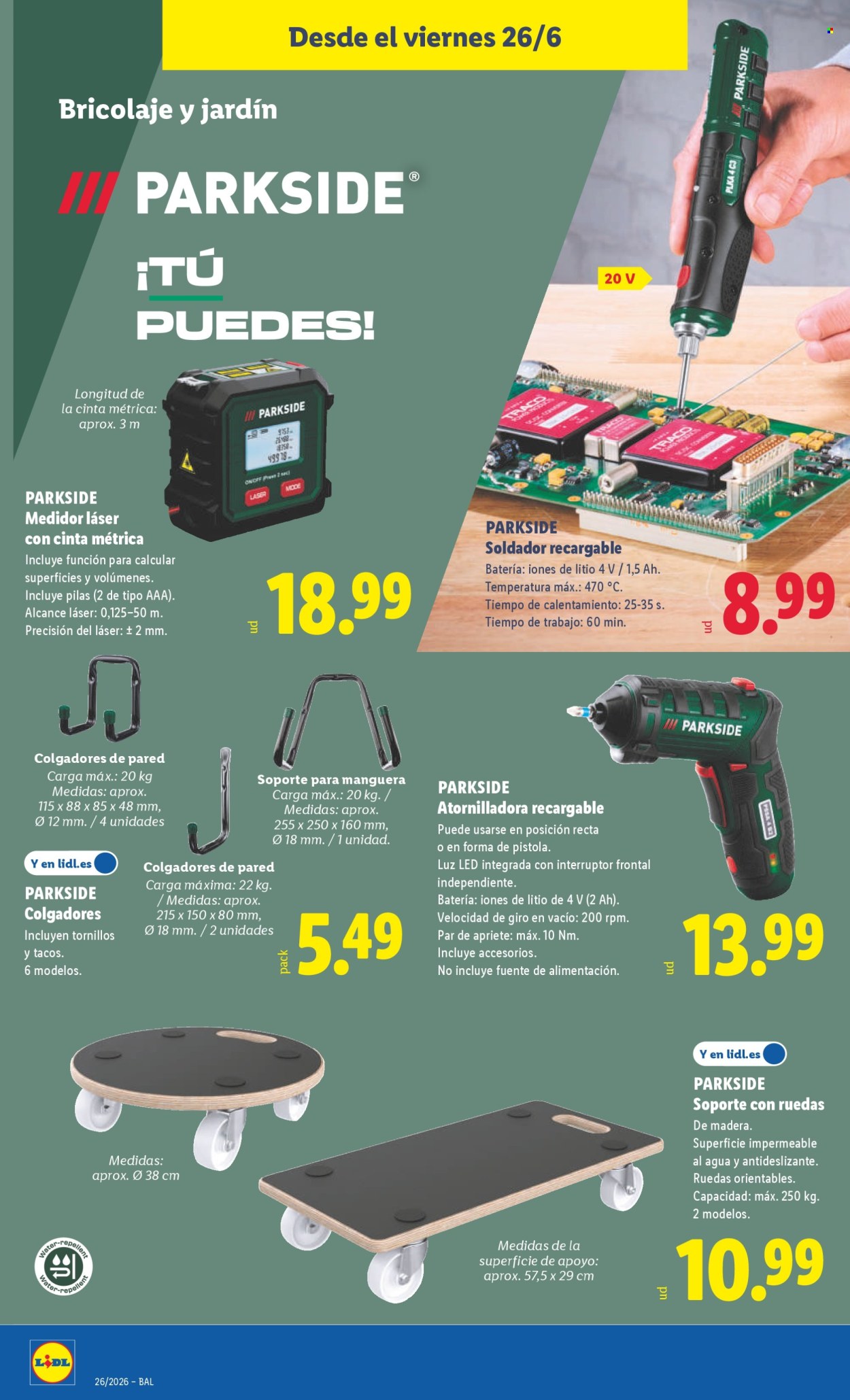 Folleto Lidl - 22/06/26 - 28/06/26. Página 28