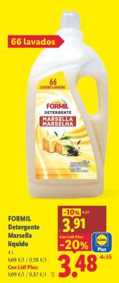 FORMIL Detergente Marsella líquido