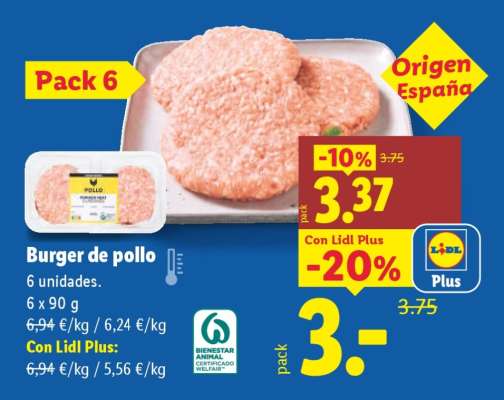 Burger de pollo