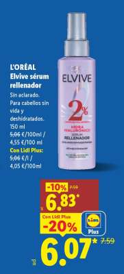 L'ORÉAL Elvive sérum rellenador