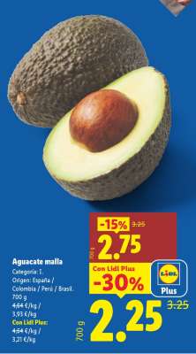 Aguacate malla