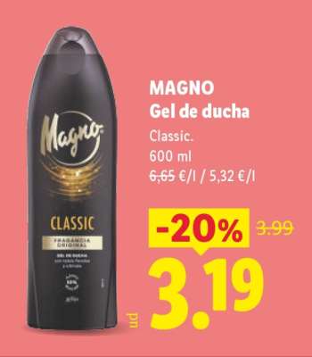 MAGNO Gel de ducha
