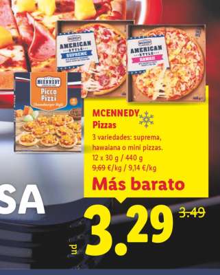MCENNEDY Pizzas