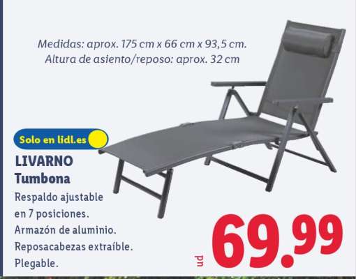 LIVARNO Tumbona