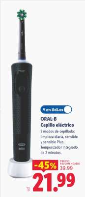 ORAL B CEPILLO ELÉCTRICO.