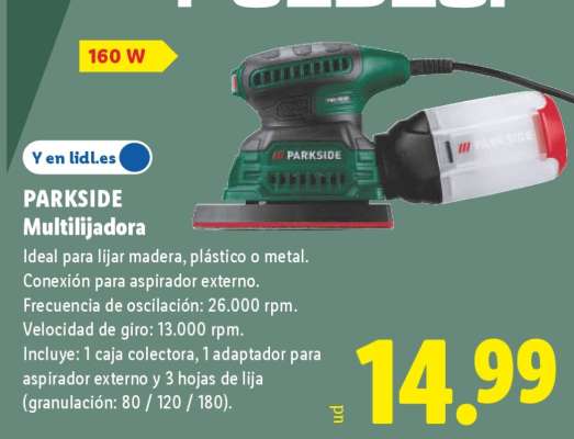 PARKSIDE Multilijadora