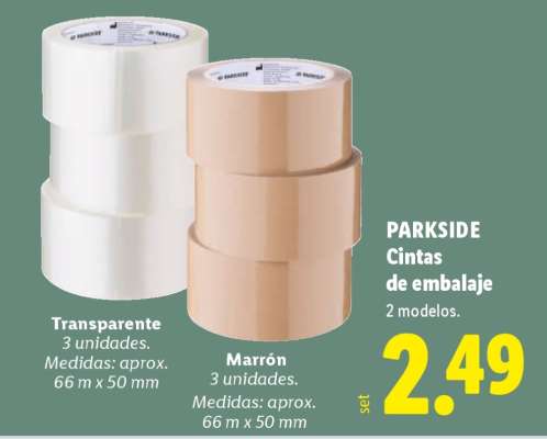 PARKSIDE Cintas de embalaje