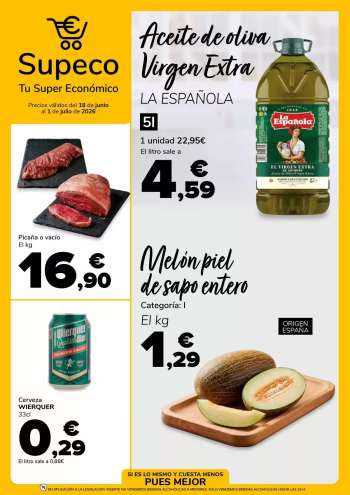 Folleto actual Supeco - 18/06/26 - 01/07/26.