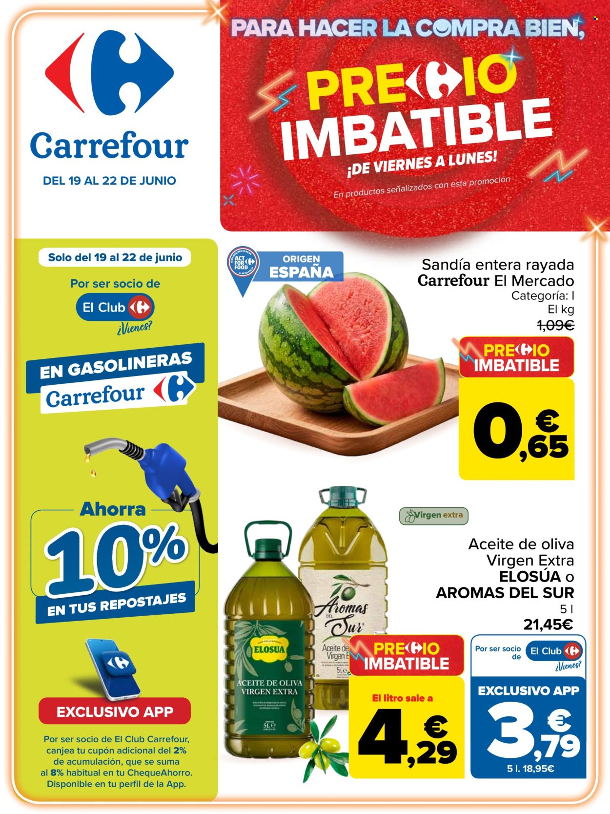 Folleto Carrefour - 19/06/26 - 22/06/26. Página 1