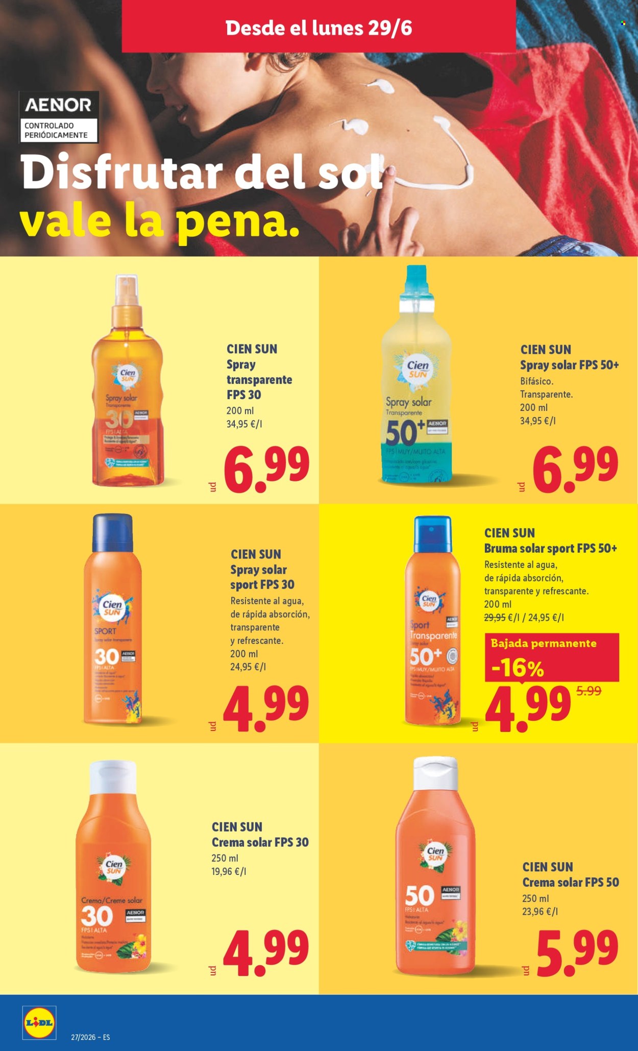 Folleto Lidl - 29/06/26 - 05/07/26. Página 16