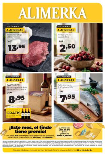 Folleto actual Alimerka - 22/06/26 - 28/06/26.