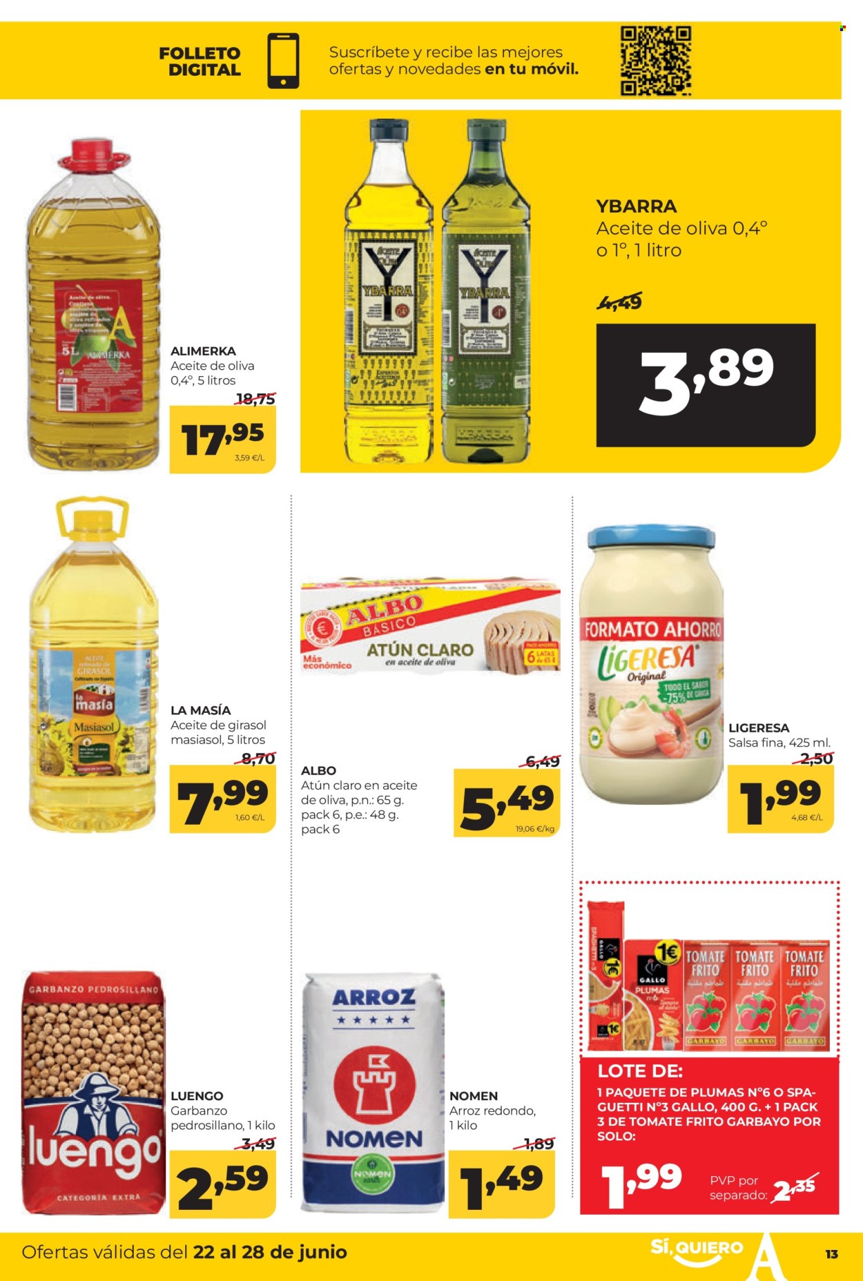 Folleto Alimerka - 22/06/26 - 28/06/26. Página 13