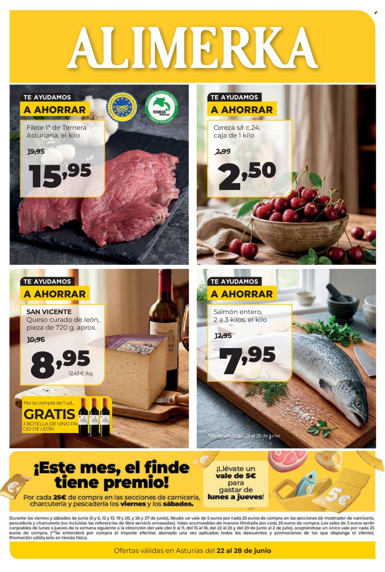Folleto Alimerka - 22/06/26 - 28/06/26. Página 1