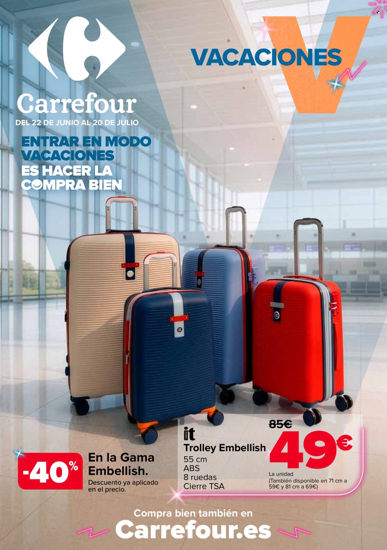 Folleto Carrefour - 22/06/26 - 20/07/26. Página 1