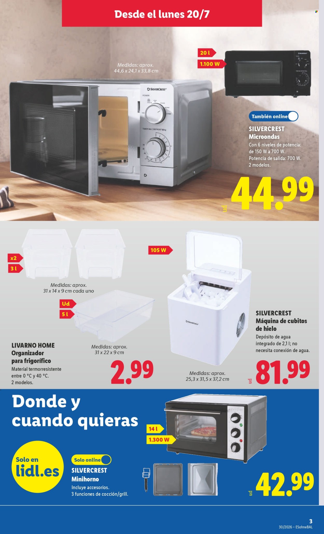 Folleto Lidl - 20/07/26 - 26/07/26. Página 9