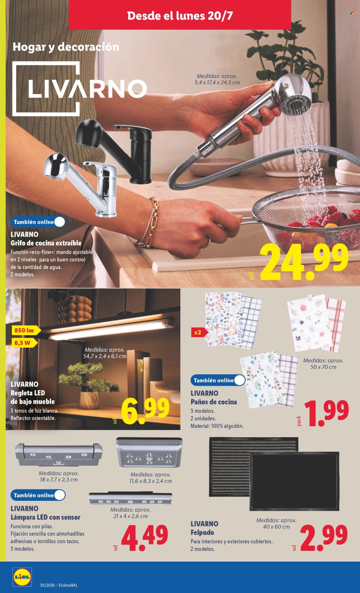 Folleto Lidl - 20/07/26 - 26/07/26. Página 16