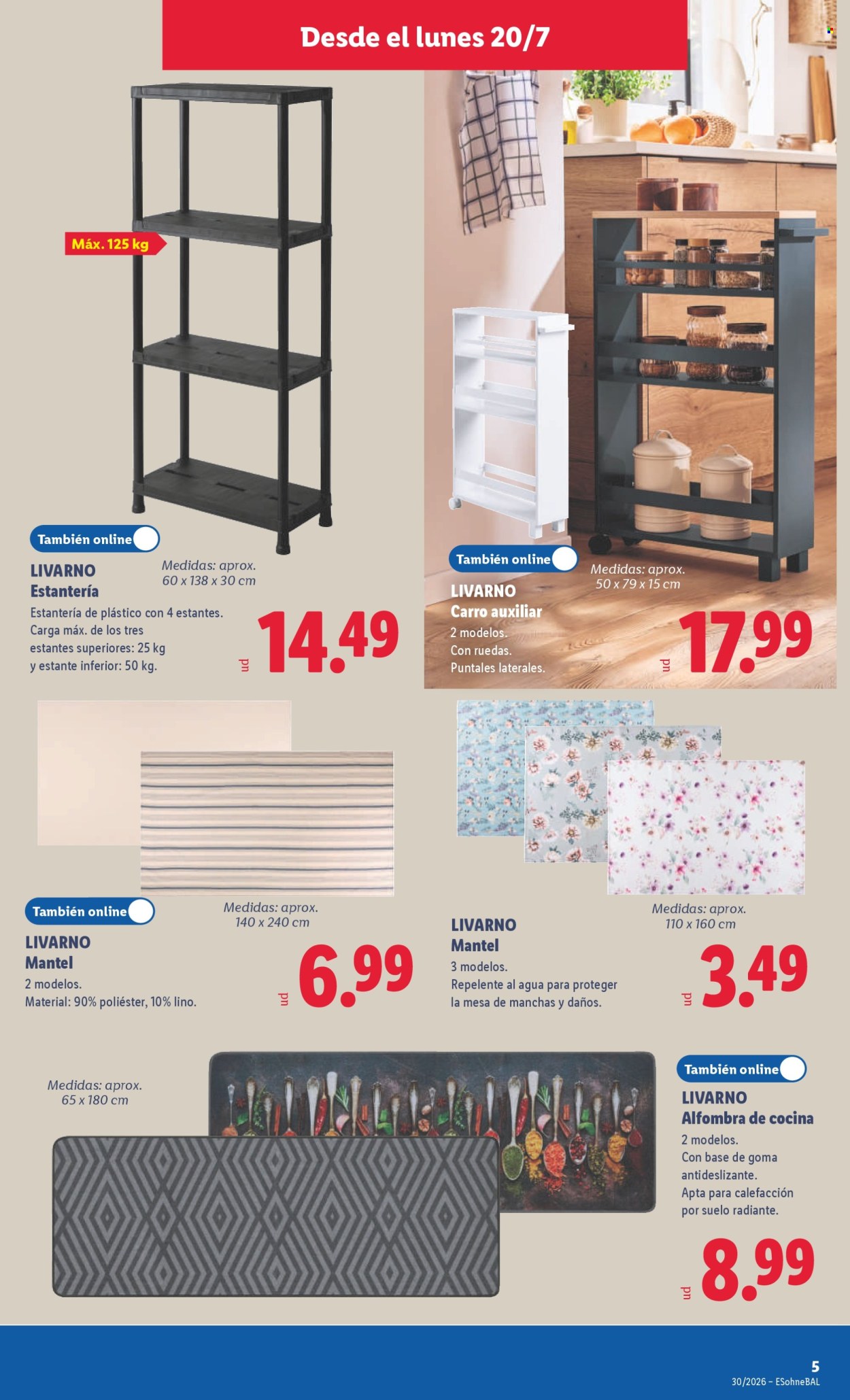 Folleto Lidl - 20/07/26 - 26/07/26. Página 17