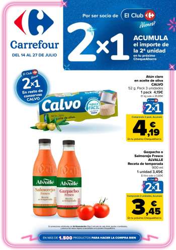 thumbnail - Folleto Carrefour - 2X1 (Español)