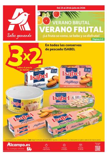 thumbnail - Folleto Alcampo - VERANO FRUTAL (Español)