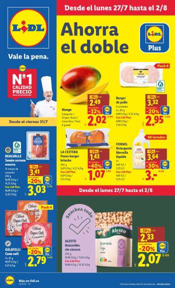 Folleto actual Lidl - 27/07/26 - 02/08/26.