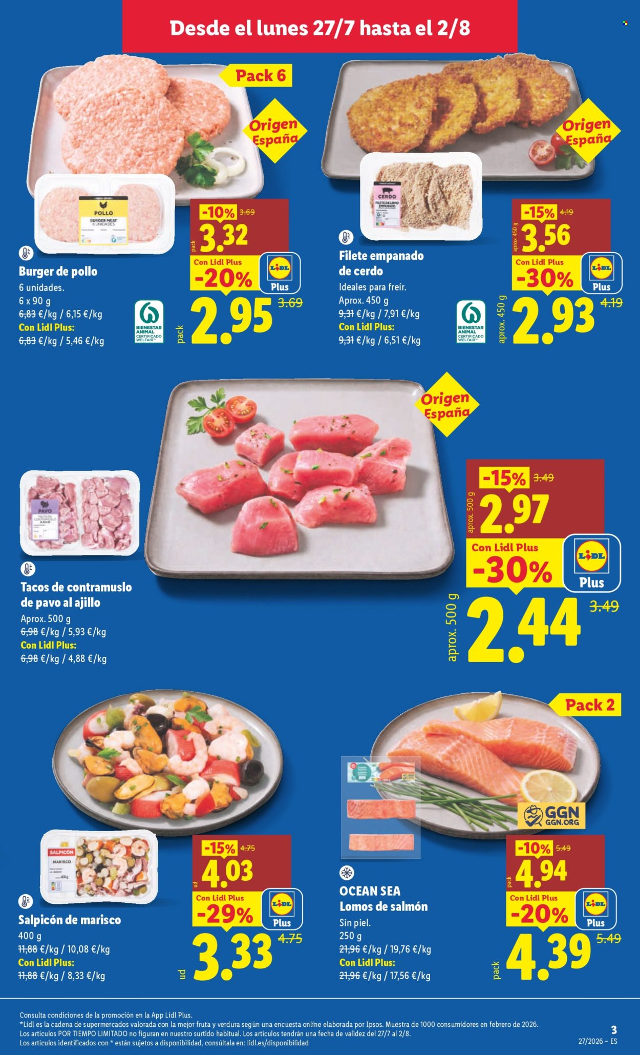 Folleto Lidl - 27/07/26 - 02/08/26. Página 3