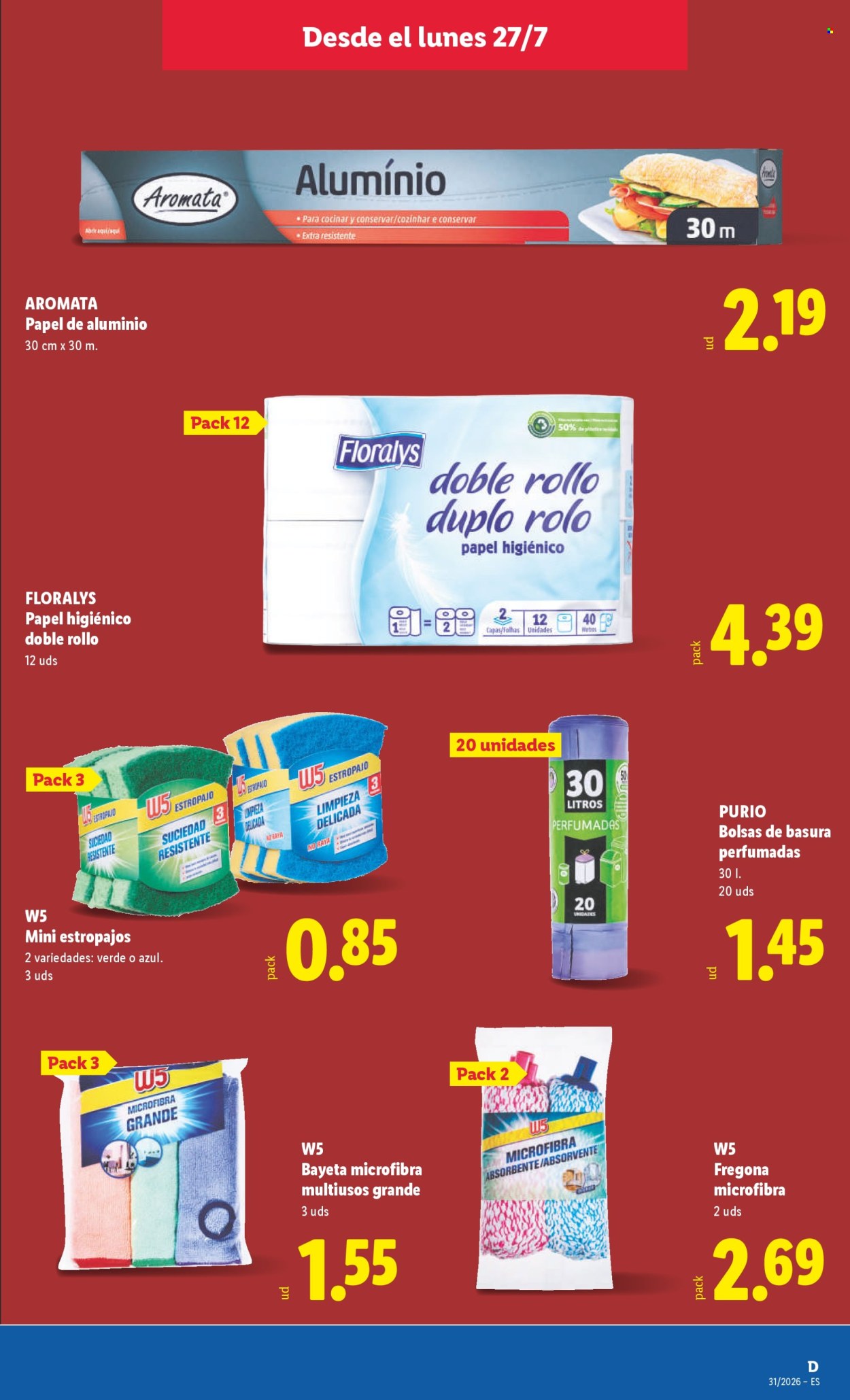 Folleto Lidl - 27/07/26 - 02/08/26. Página 15