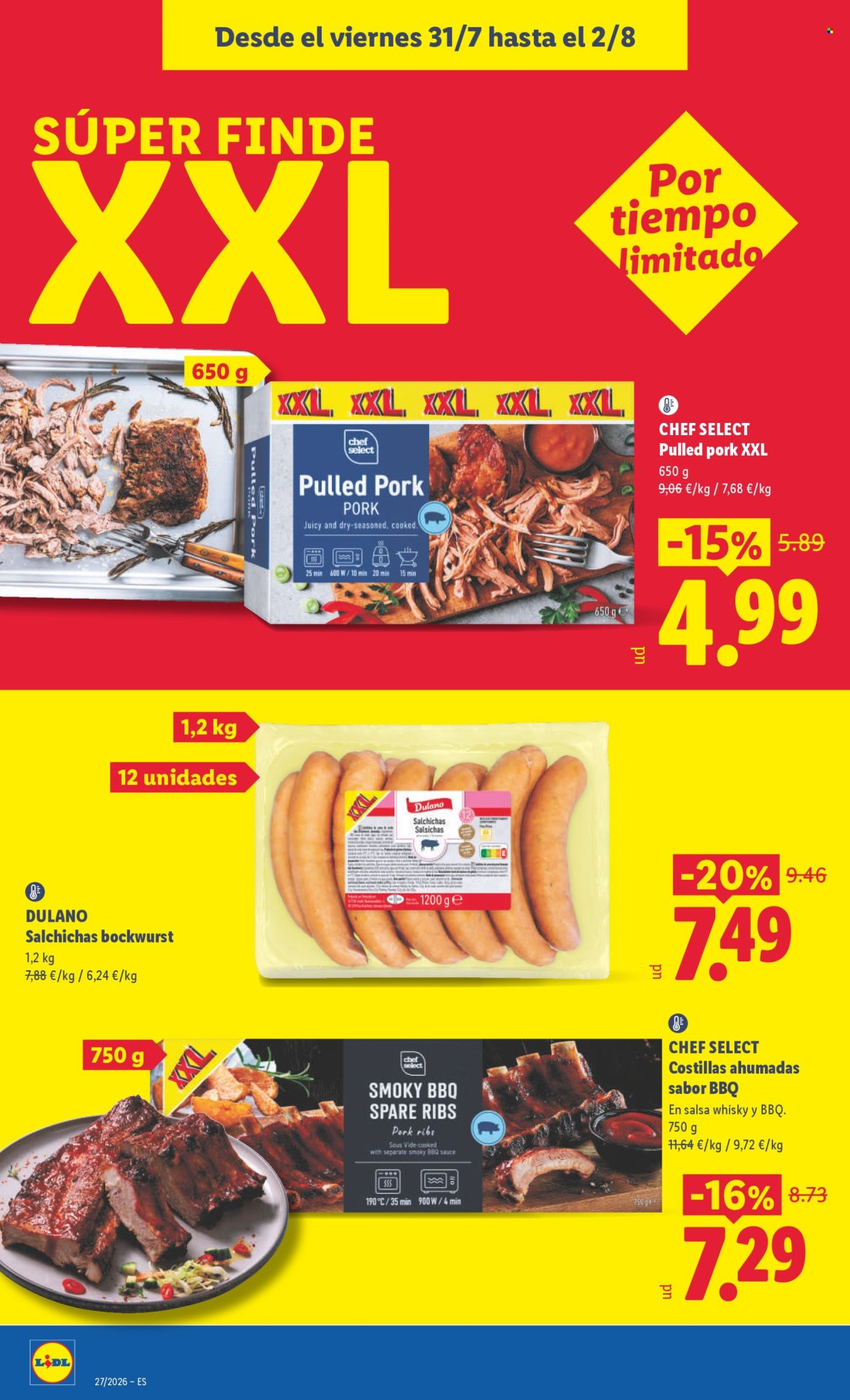 Folleto Lidl - 27/07/26 - 02/08/26. Página 22