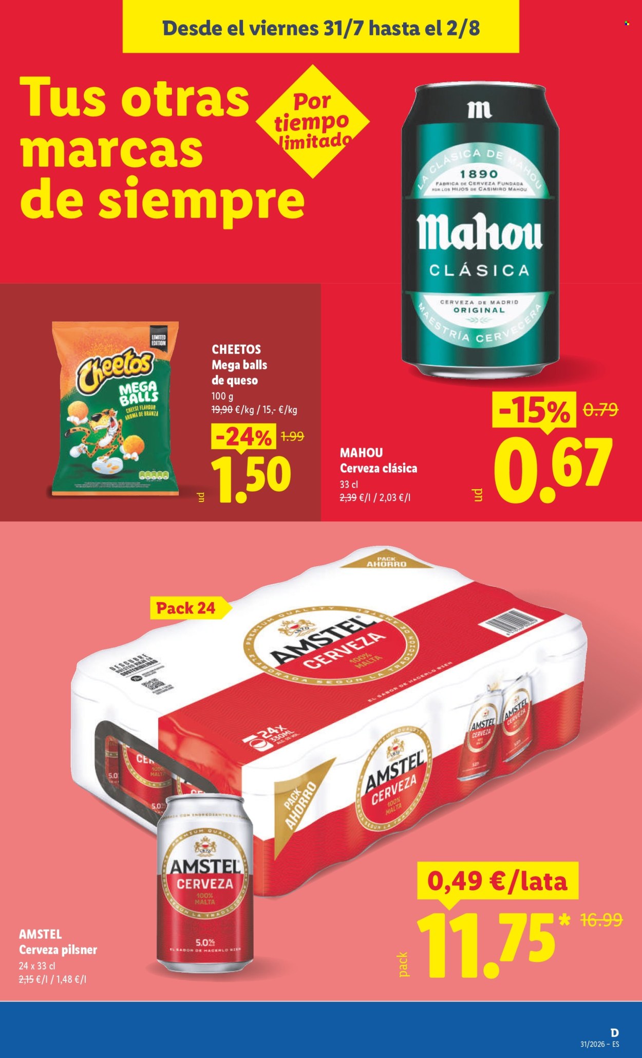 Folleto Lidl - 27/07/26 - 02/08/26. Página 29