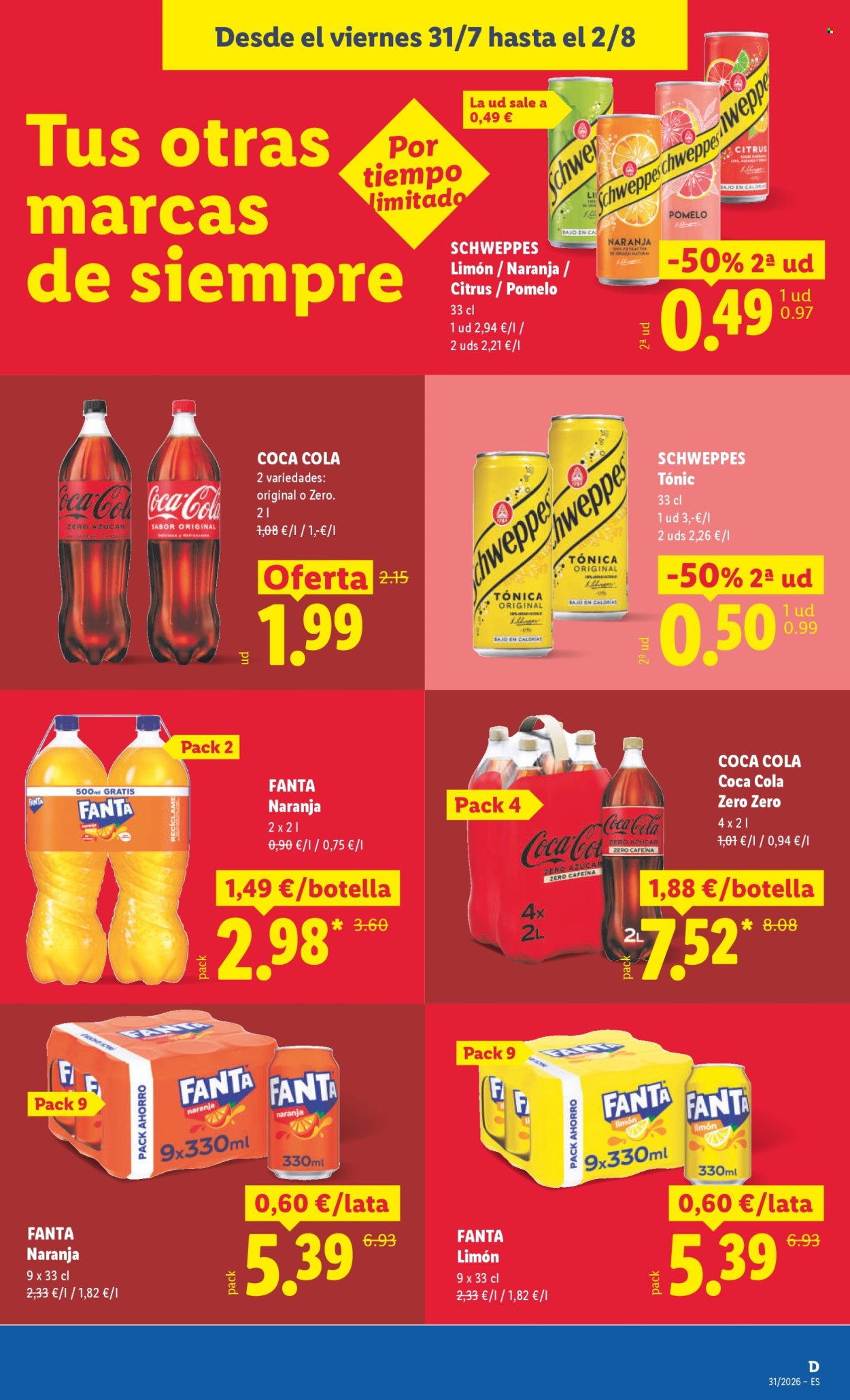 Folleto Lidl - 27/07/26 - 02/08/26. Página 31