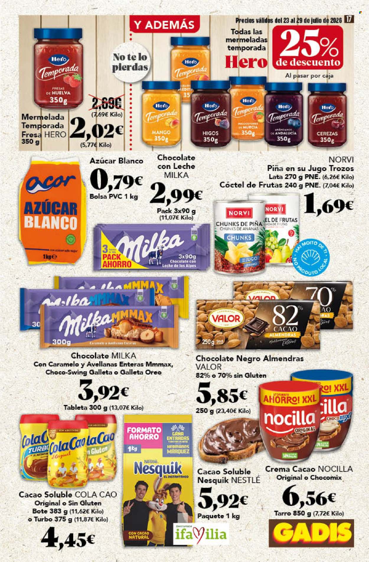Folleto Gadis - 23/07/26 - 29/07/26. Página 17