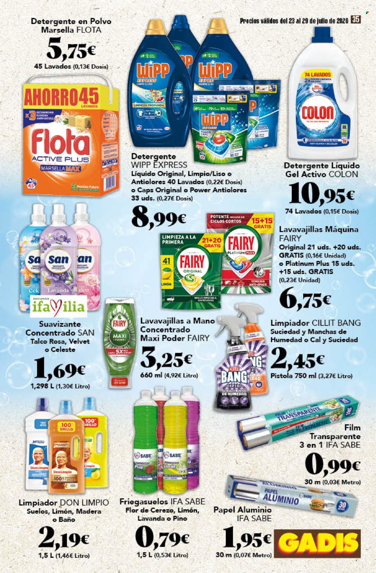 Folleto Gadis - 23/07/26 - 29/07/26. Página 35