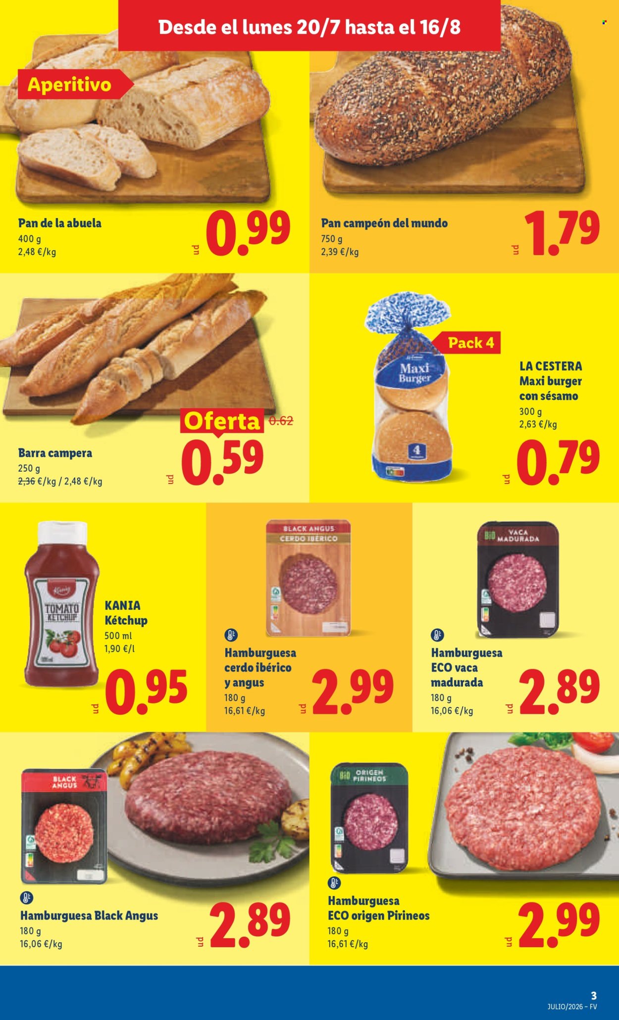 Folleto Lidl - 20/07/26 - 16/08/26. Página 3