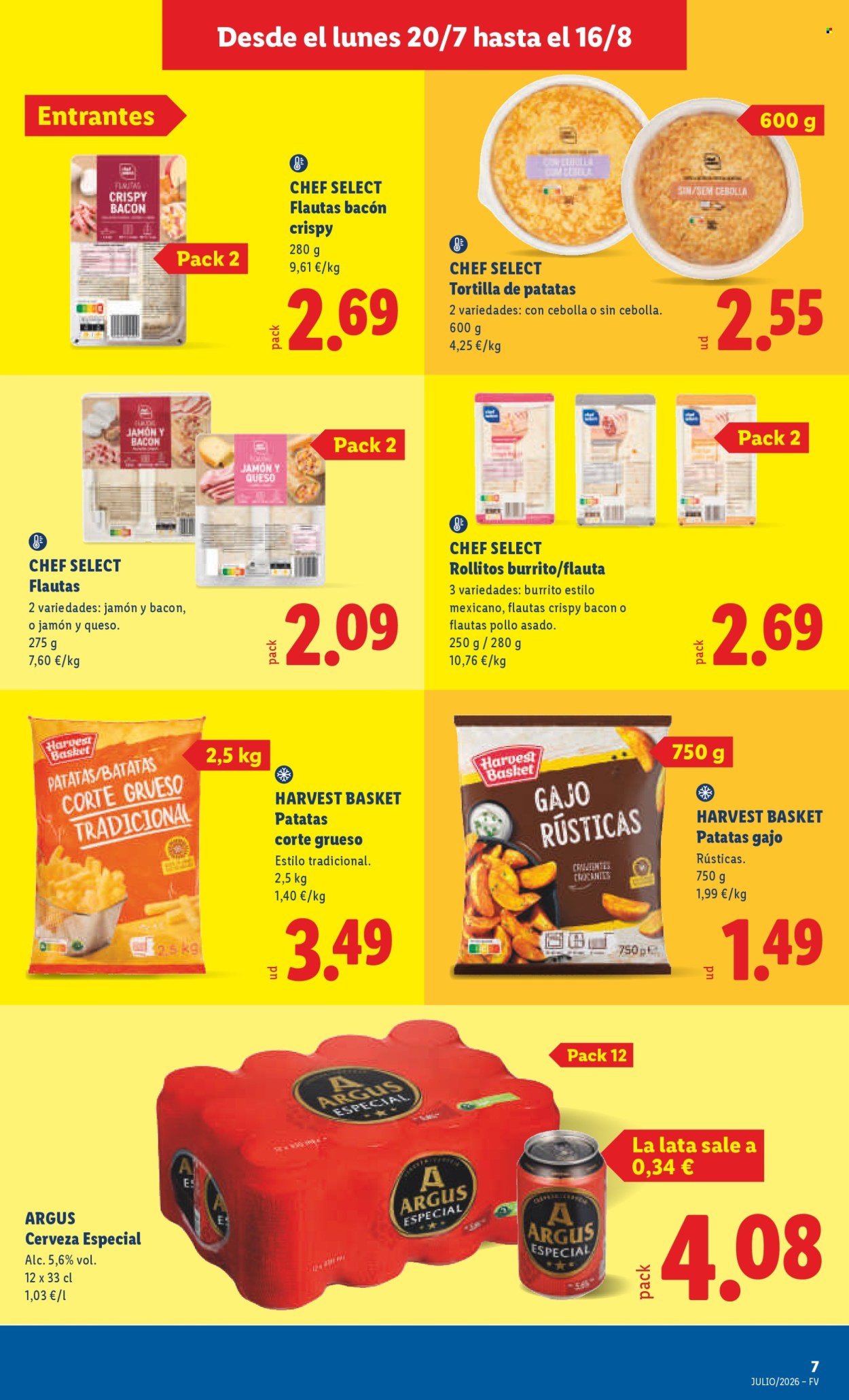 Folleto Lidl - 20/07/26 - 16/08/26. Página 7